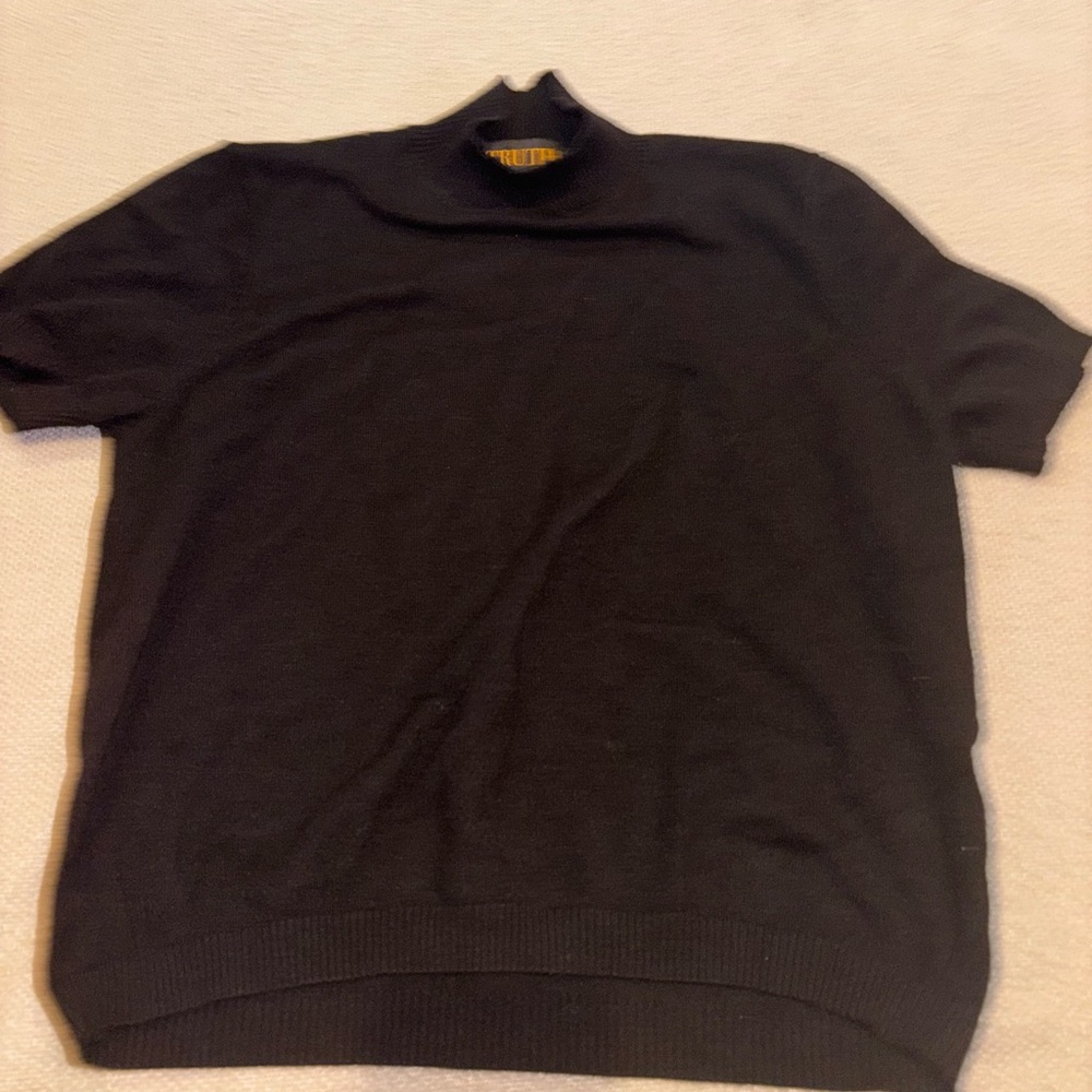 Truth Men's Turtleneck Sweater in Black